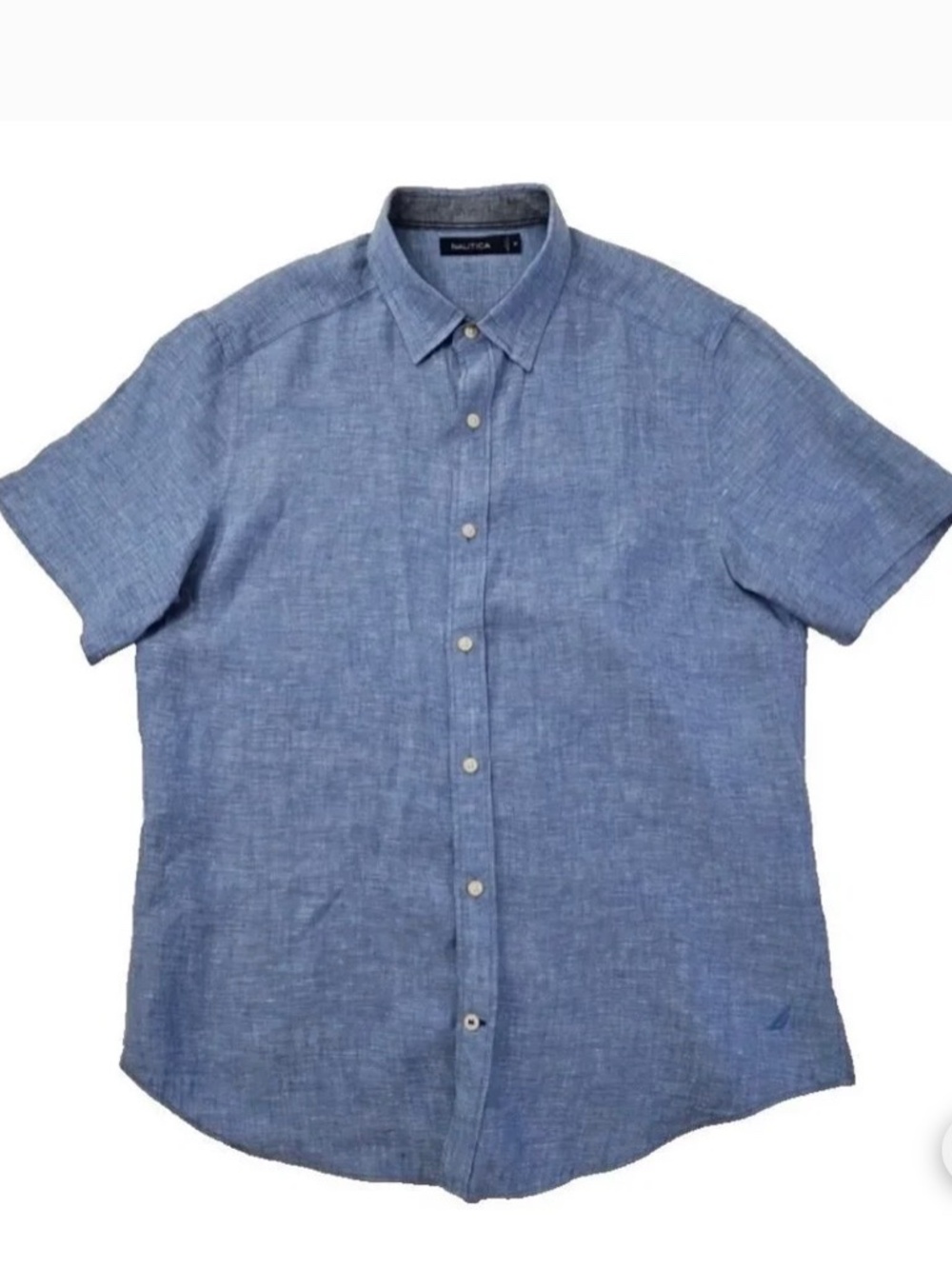 Nautica Linen Blend Short Sleeve Shirt‎ - Ready to go Sailing!